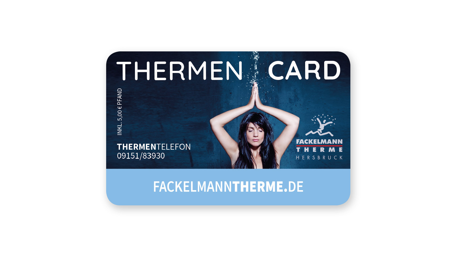Thermencard 10 € (inkl. 5 €  Pfand)